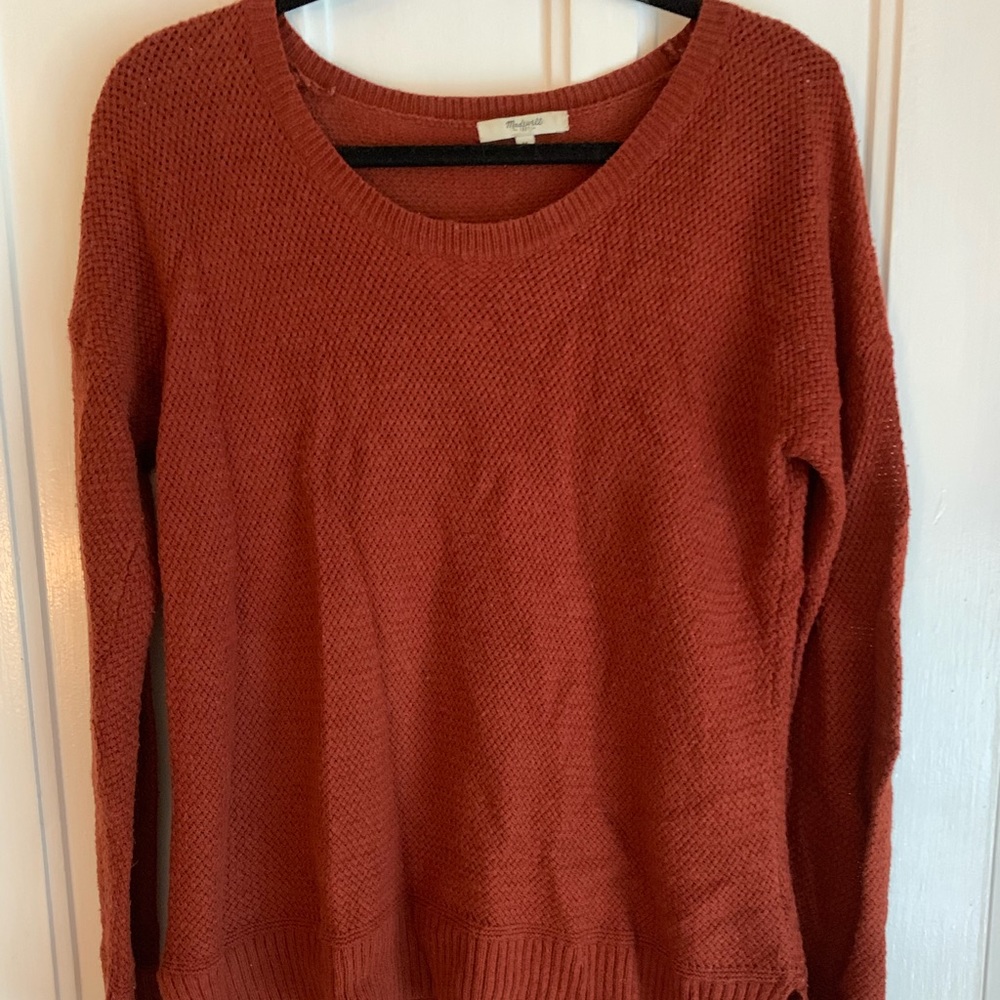 Madewell Burnt Orange Sweater